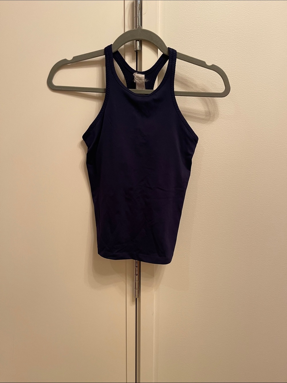 New Balance Dark Navy Racerback Performance Tank